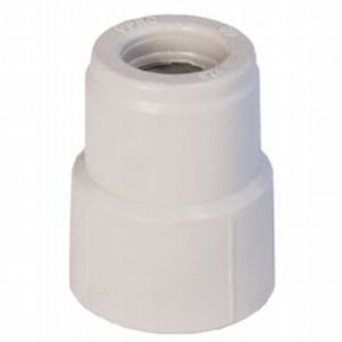 полипропиленовая труба ProAqua Муфта 50 х 32 вн-нар Белая