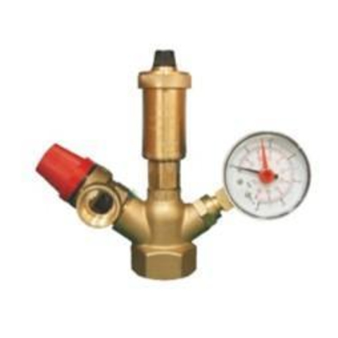 Предохранительная арматура TIM группа безопасности котла 3 бара TIM-1024