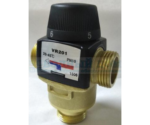 Водяные теплые полы VIEIR Термостатический смеситель 1'' VR201