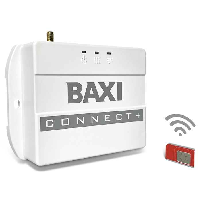 Baxi connect подключение датчика температуры воздуха GSM Система удаленного управления котлом BAXI Connect+ купить в Нижнем Новгороде