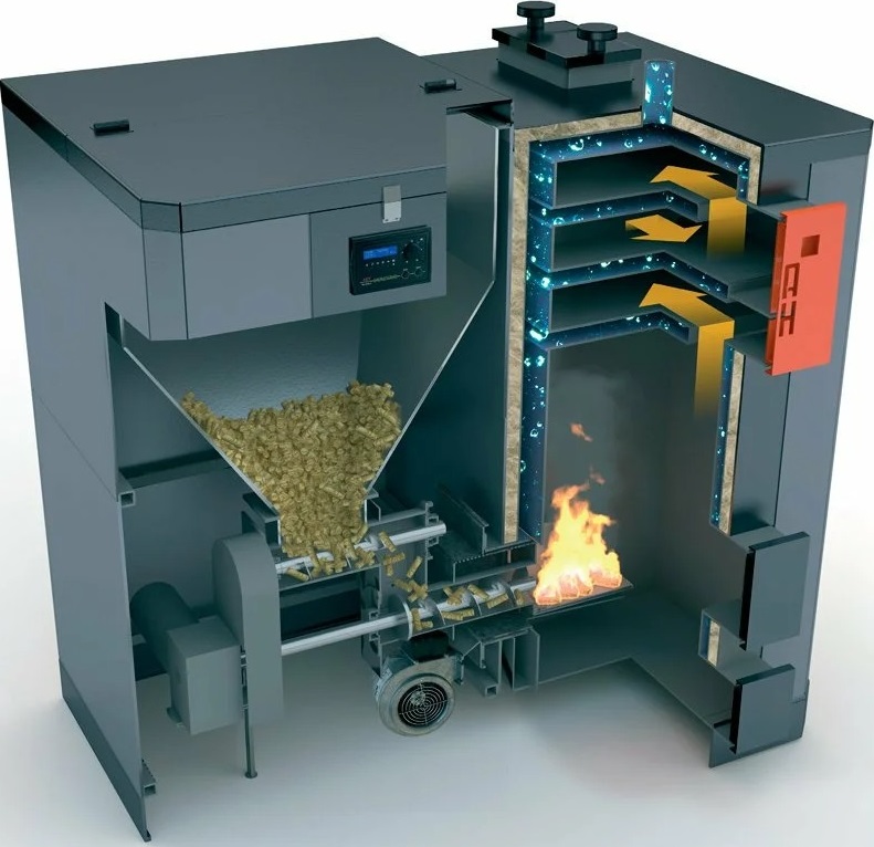 Устройство пеллетного котла